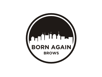 BORN AGAIN BROWS logo design by Franky.