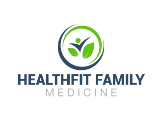 HealthFit Family Medicine logo design by PyramidDesign