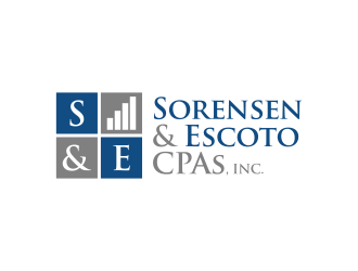 Sorensen & Escoto, CPAs, Inc. logo design by ellsa
