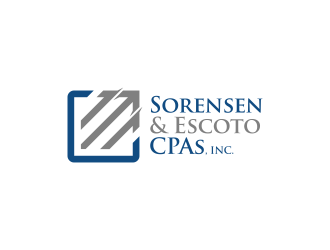 Sorensen & Escoto, CPAs, Inc. logo design by ellsa