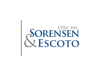 Sorensen & Escoto, CPAs, Inc. logo design by ellsa