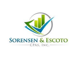 Sorensen & Escoto, CPAs, Inc. logo design by J0s3Ph