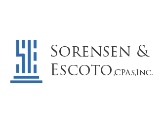 Sorensen & Escoto, CPAs, Inc. logo design by lbdesigns