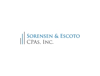 Sorensen & Escoto, CPAs, Inc. logo design by zakdesign700