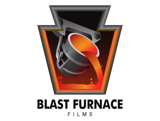 Blast Furnace Films logo design by Danny19