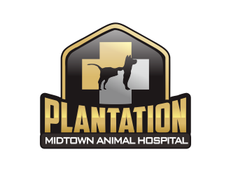 Plantation Midtown Animal Hospital logo design by YONK