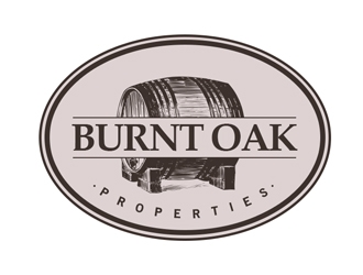 Burnt Oak Properties Ltd. logo design by XyloParadise