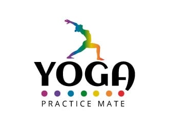 Yoga Practice Mate logo design by PyramidDesign