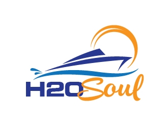 h2o Soul logo design by moomoo