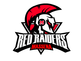 Massena Red Raiders logo design by fontstyle