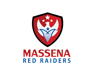 Massena Red Raiders logo design by Suvendu