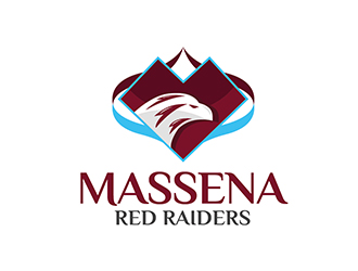 Massena Red Raiders logo design by Suvendu