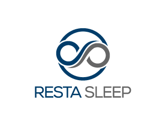 Resta Sleep or Dormair or Comfier Sleep logo design by pencilhand