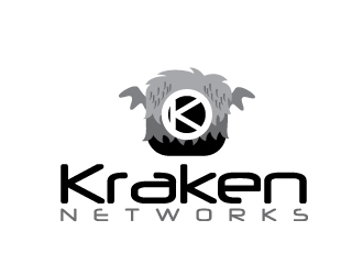 Kraken Networks logo design by Dawnxisoul393