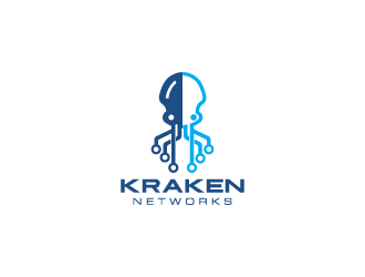 Kraken Networks logo design by emyouconcept