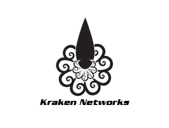 Kraken Networks logo design by Cyds