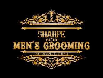 Sharpe Mens Grooming logo design by fastsev