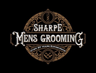 Sharpe Mens Grooming logo design by daywalker