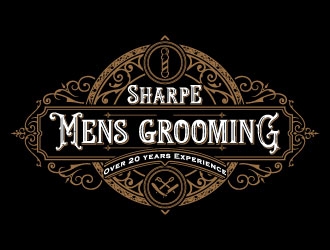 Sharpe Mens Grooming logo design by daywalker