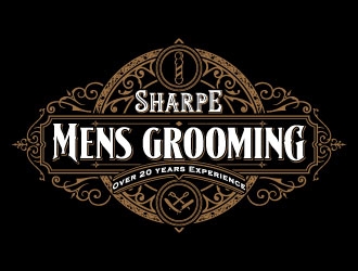 Sharpe Mens Grooming logo design by daywalker