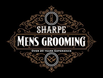 Sharpe Mens Grooming logo design by daywalker