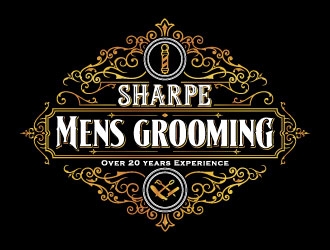 Sharpe Mens Grooming logo design by daywalker