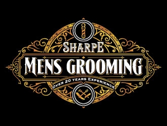 Sharpe Mens Grooming logo design by daywalker