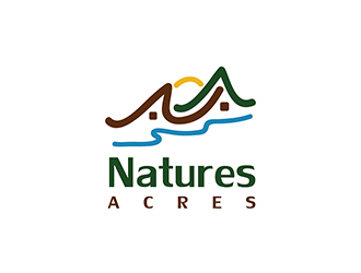 Natures Acres logo design by Suvendu