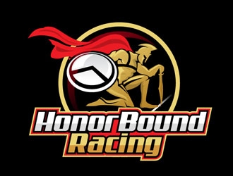HonorBound Racing logo design by WhiteOwl