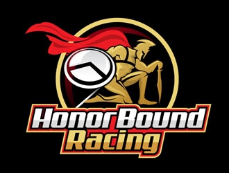 HonorBound Racing logo design by WhiteOwl
