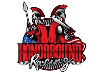 HonorBound Racing logo design by shere
