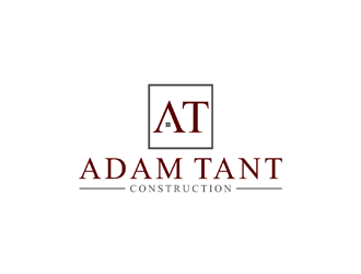 Adam Tant Construction logo design by johana
