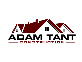 Adam Tant Construction logo design by THOR_