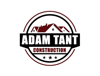 Adam Tant Construction logo design by Foxcody