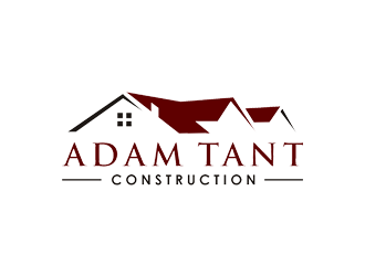 Adam Tant Construction logo design by checx