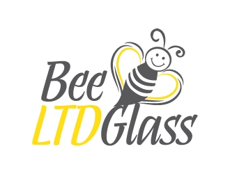Bee LTD Glass logo design by dhika