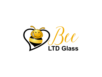 Bee LTD Glass logo design by Kruger