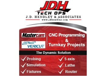 JDH Tech Ops    31x80 retractable banner design logo design by art-design