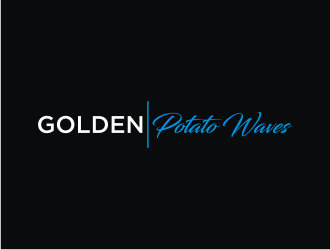 Golden Potato Waves logo design by bricton