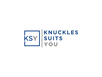 Knuckles Suits You logo design by bricton