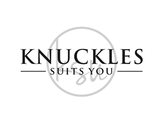 Knuckles Suits You logo design by alby