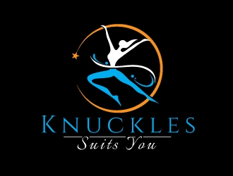Knuckles Suits You logo design by usashi