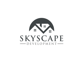 Skyscape Development logo design by bricton