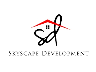 Skyscape Development logo design by nexgen