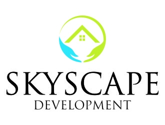 Skyscape Development logo design by jetzu