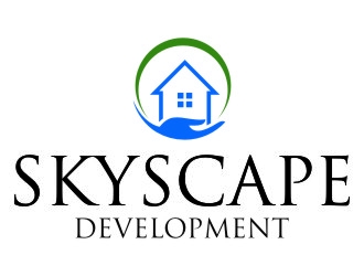Skyscape Development logo design by jetzu