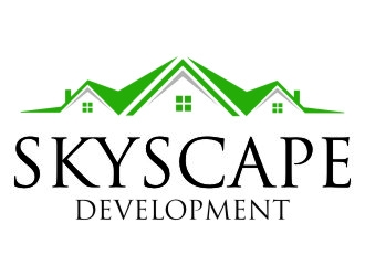 Skyscape Development logo design by jetzu