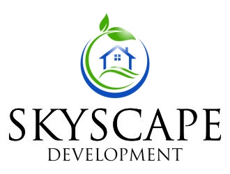 Skyscape Development logo design by jetzu