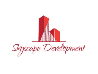 Skyscape Development logo design by Erasedink