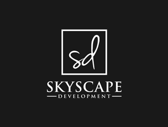 Skyscape Development logo design by alby